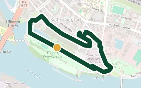 Karte: Entenwerder Elbpark