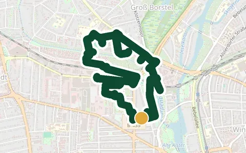 Karte: Alsterlauf & Eppendorfer Moor