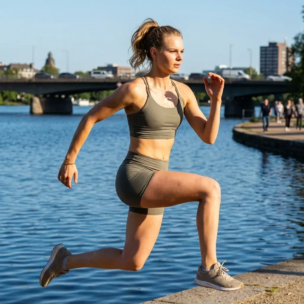 Christina Krämer beim Personal Training in Hamburg Uhlenhorst