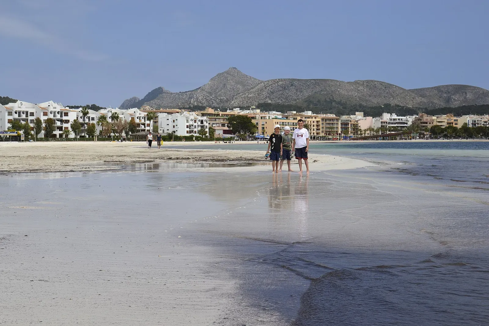 Der Strand von Alcúdia.