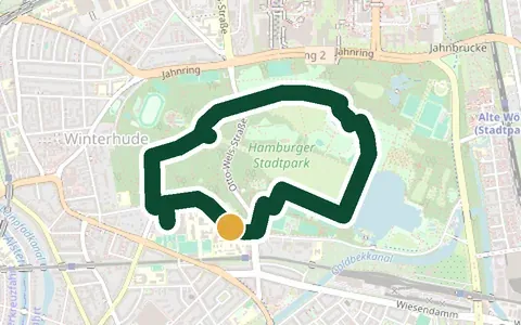 Karte: Stadtpark-Runde